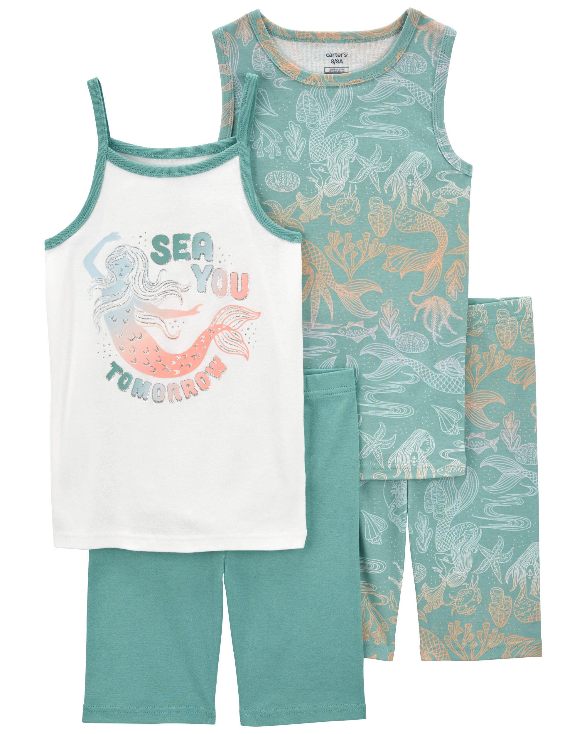 Carter's mermaid nightgown hotsell