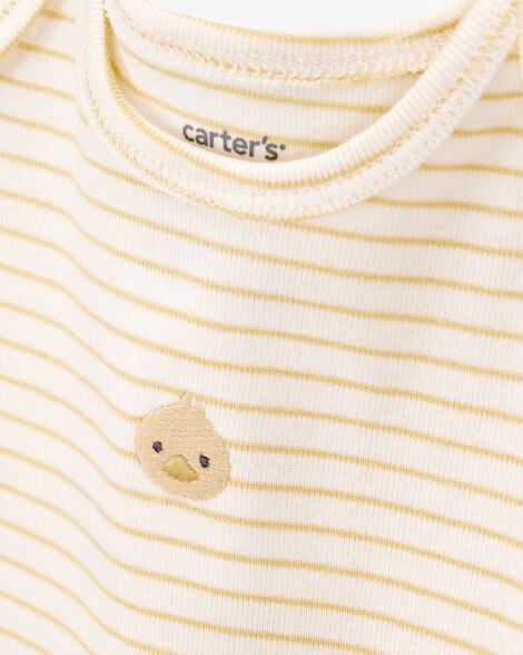  Product image 2 of Baby 3-Piece Duck Little Cardigan Set - Ivory