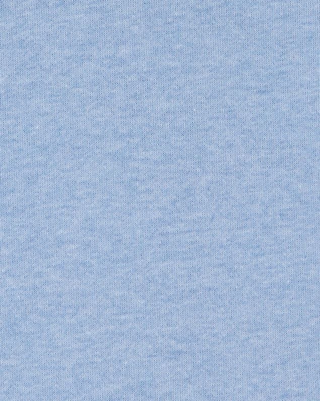 Product image 2 of Kid 2-Piece Hooded French Terry Tee & Shorts Set - Blue