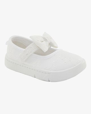 Product image 1 of  Every Step® First Walker Eyelet Mary Jane Sneakers - White