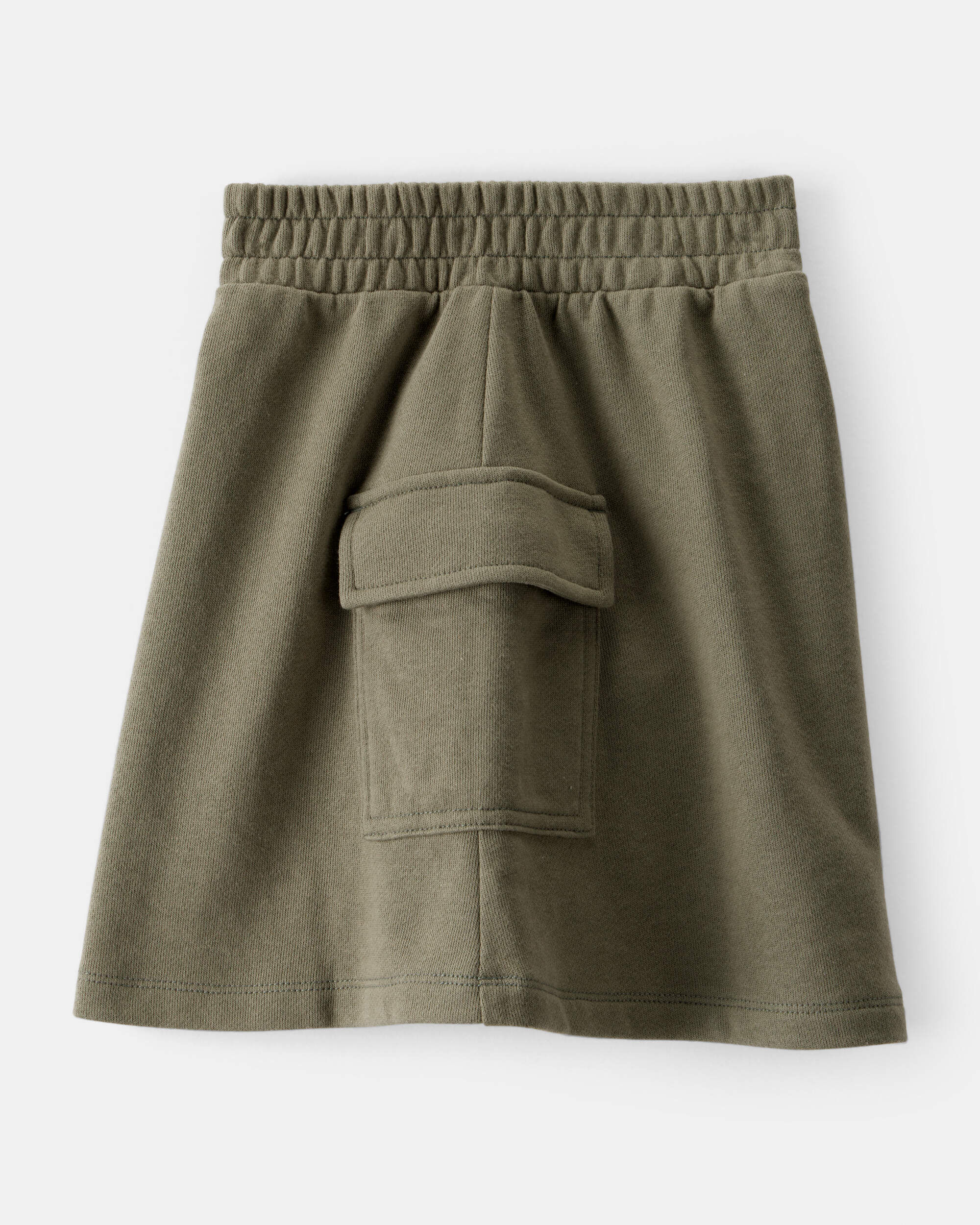 Girls French Terry Cargo Skort