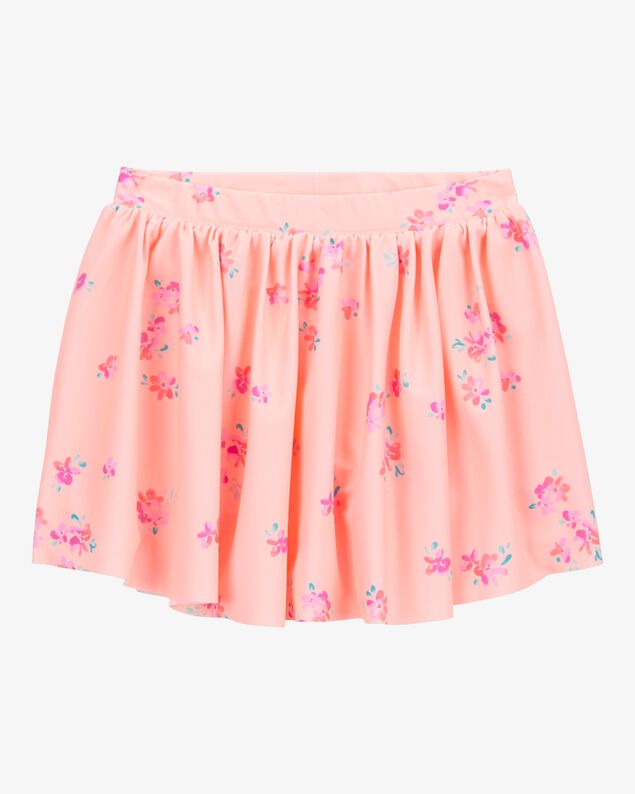 Product image 1 of Toddler Floral Active Pull-On Skort - Orange