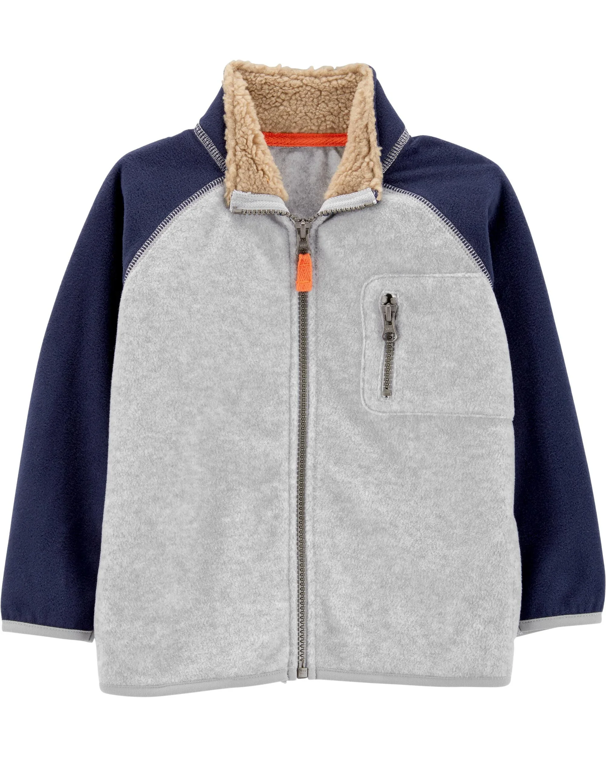 Zip-Up Fleece Jacket | carters.com