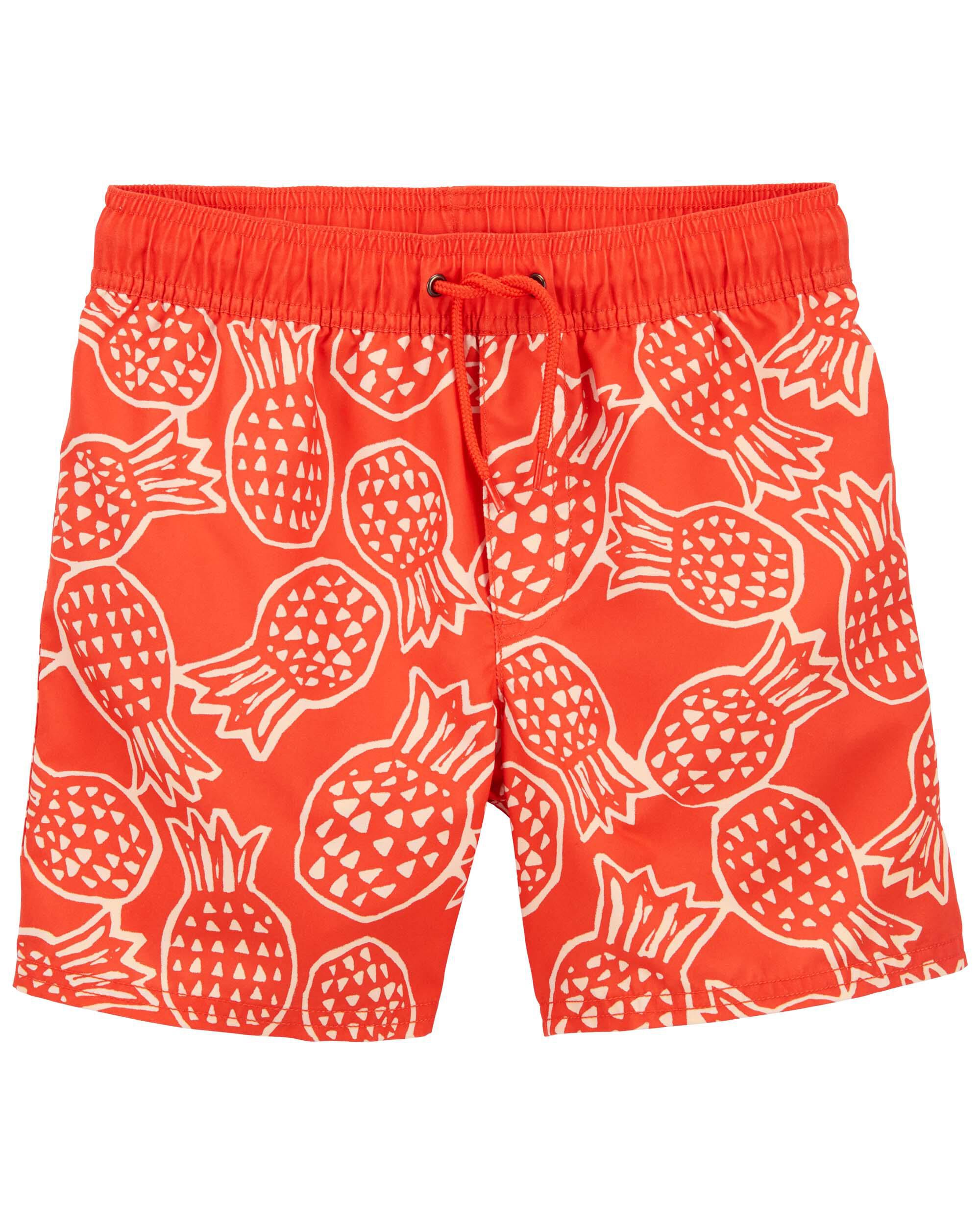 Kid Pineapple Swim Trunks Carter s Carter s