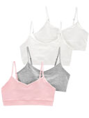 Multi - Kid 4-Pack Bralettes, Selected