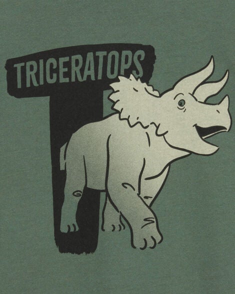  Product image 2 of Toddler Dinosaur Short-Sleeve Graphic Tee - Green
