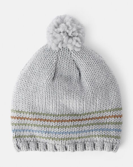 toddler boy winter hat - grey