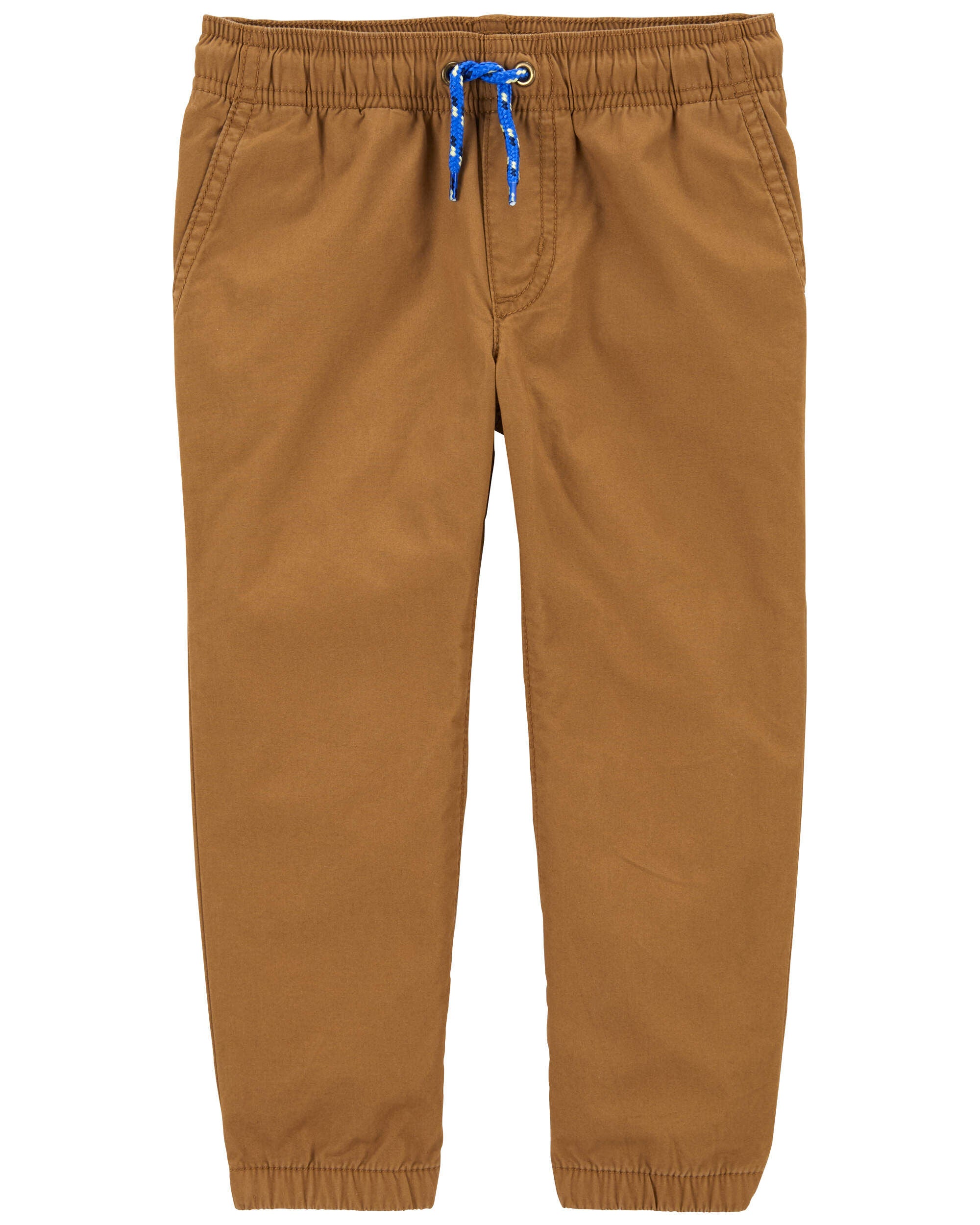 Toddler Pull On Poplin Pants Carter s Carter s