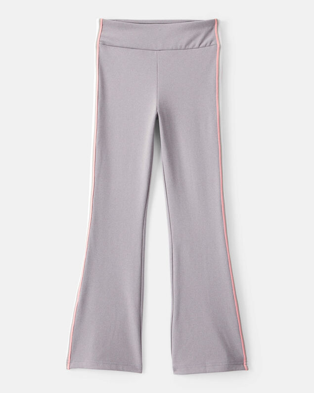 Product image 1 of Girls Knit Flare Active Pants - Grey