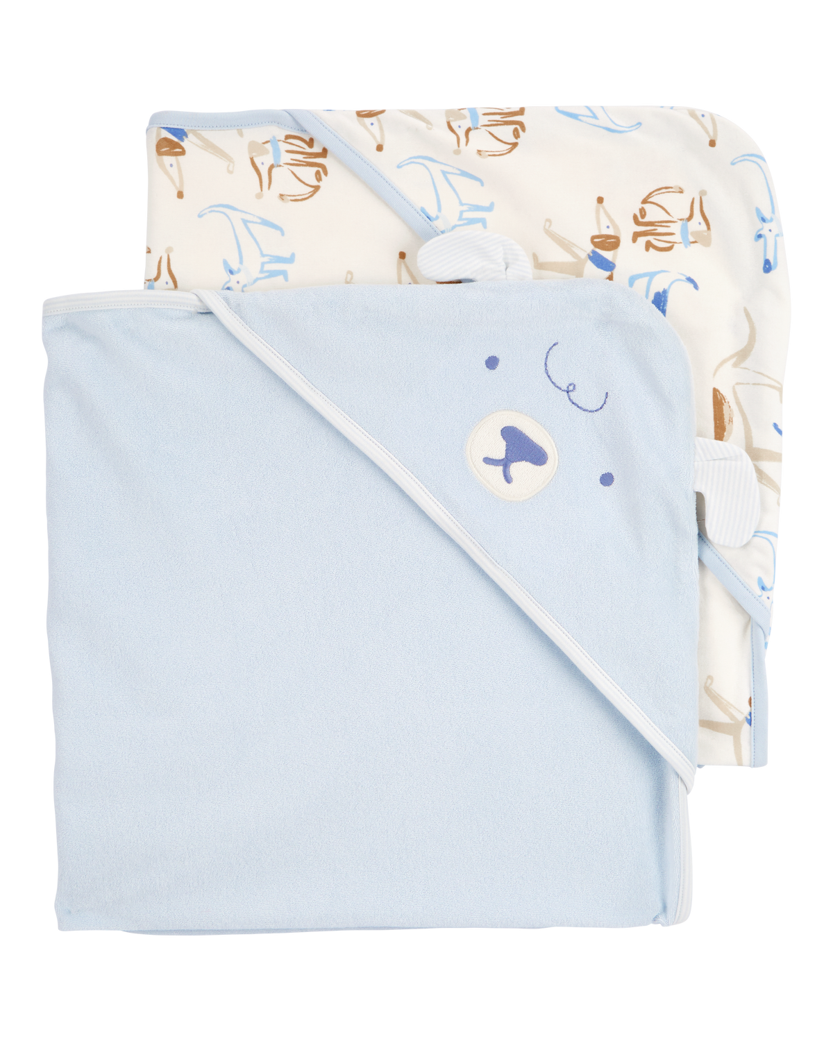 Baby 2 Pack Hooded Baby Towels Carter s Carter s