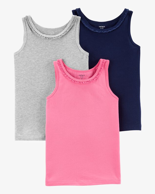 Product image 1 of Kid 3-Pack Cami Tanks