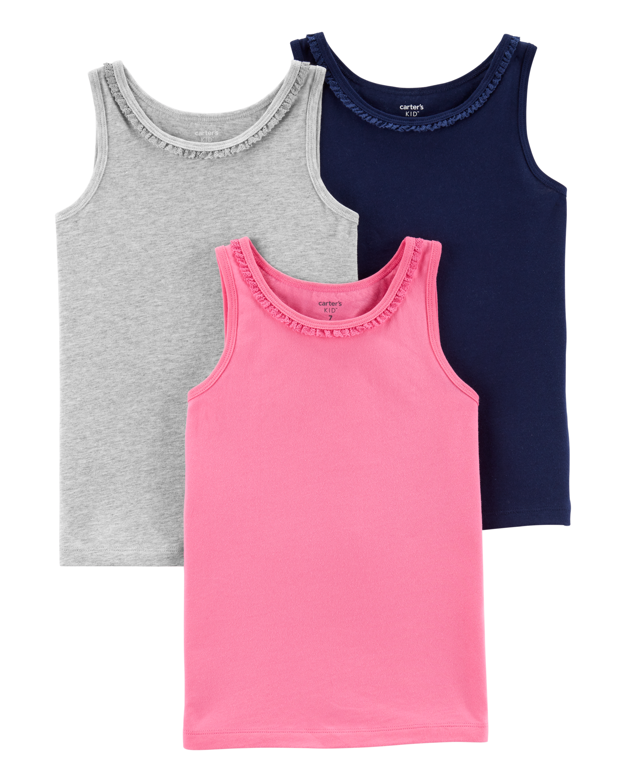 Kid 3-Pack Cami Tanks