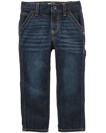 Baby Workwear Straight-Leg Mineral Wash Jeans 