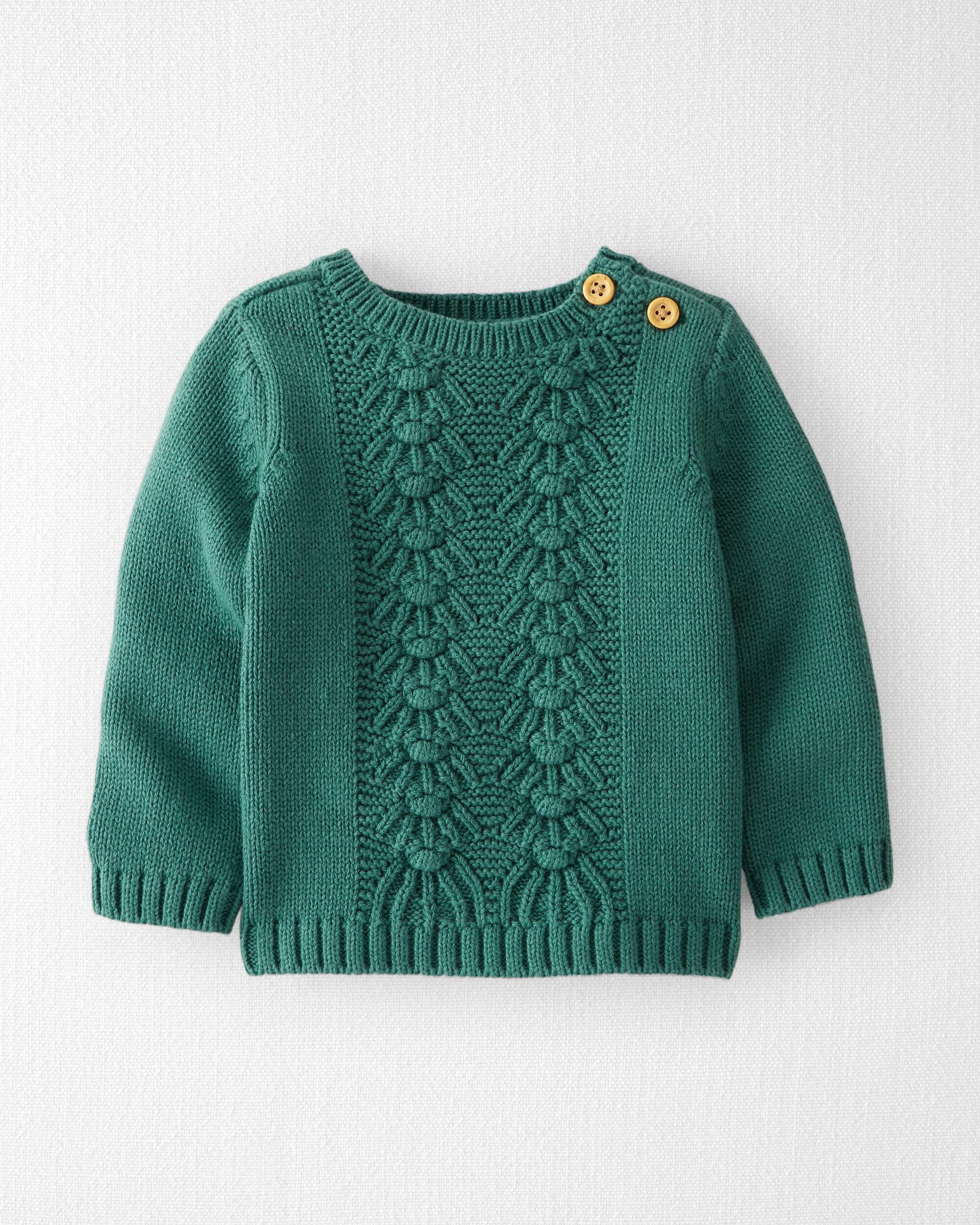 Organic Cotton Cable Knit Sweater - Carter's | Carter's