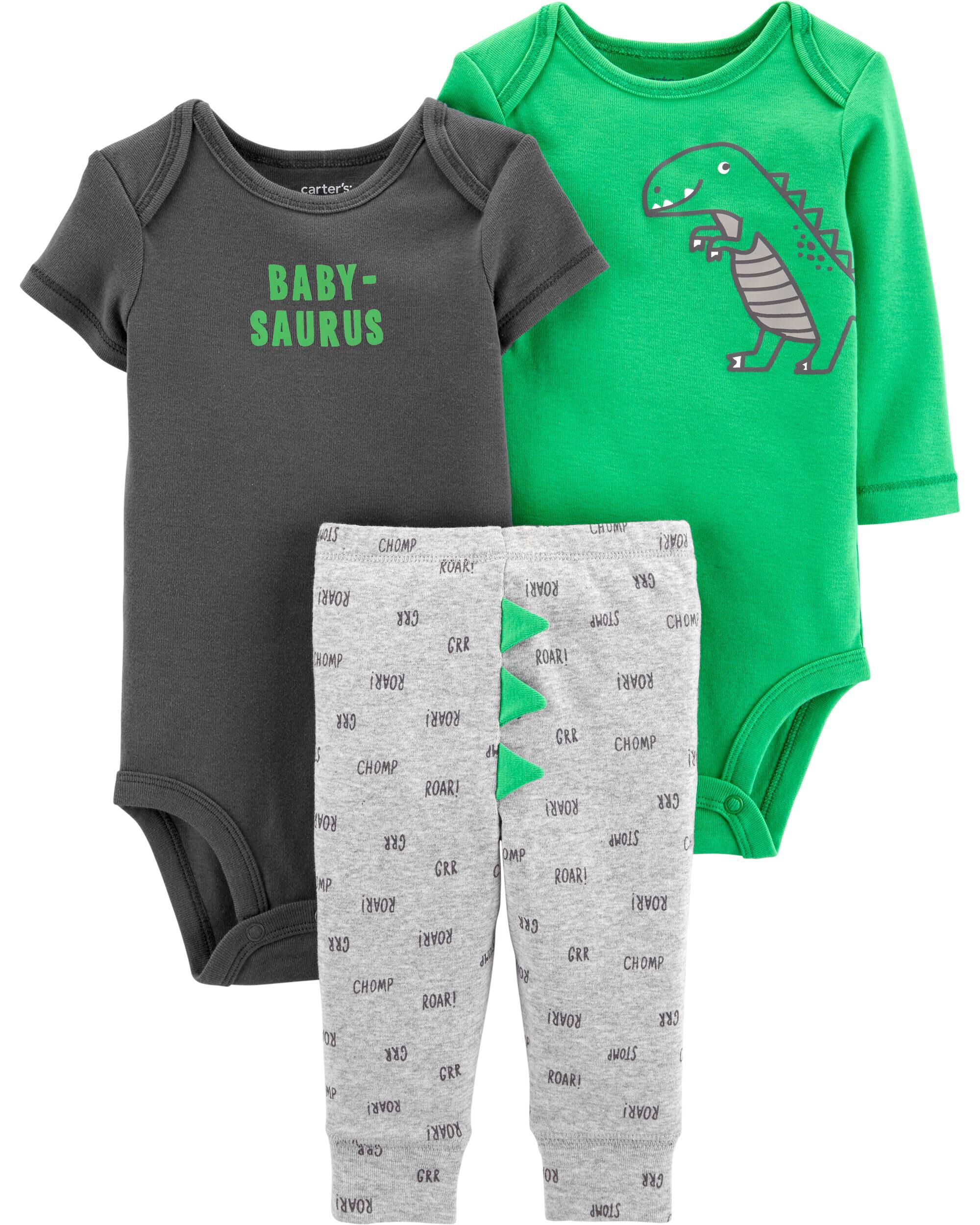 carters baby girl dinosaur clothes