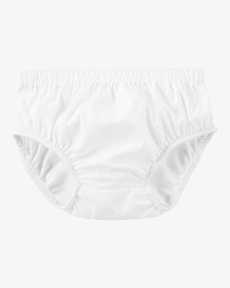  Product image 3 of Baby Solid Flutter-Sleeve Dress - White