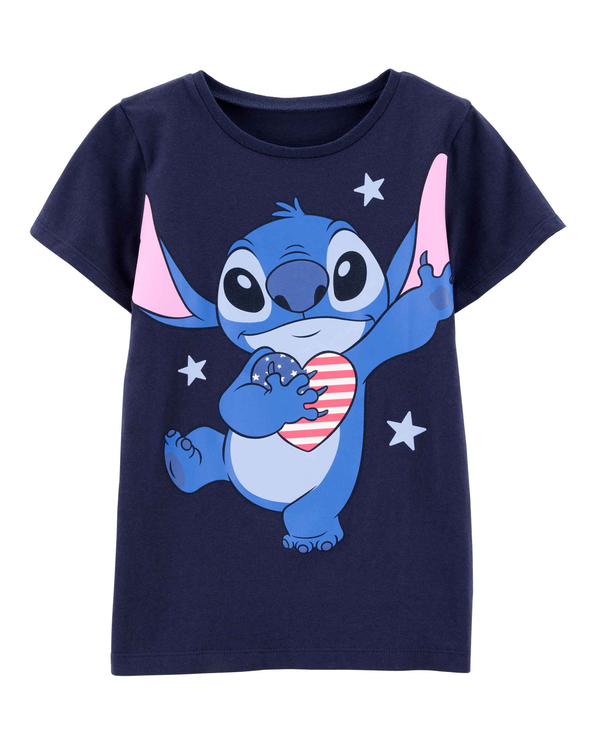 Girls Disney© Lilo & Stitch 4th Of July Tee