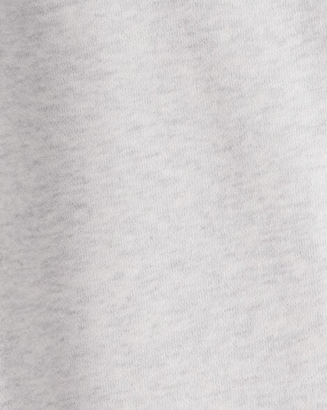 Kid French Terry Drawstring Pants - Grey