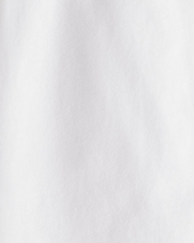 Product image 2 of Baby Scalloped Collar Long-Sleeve Bodysuit - White
