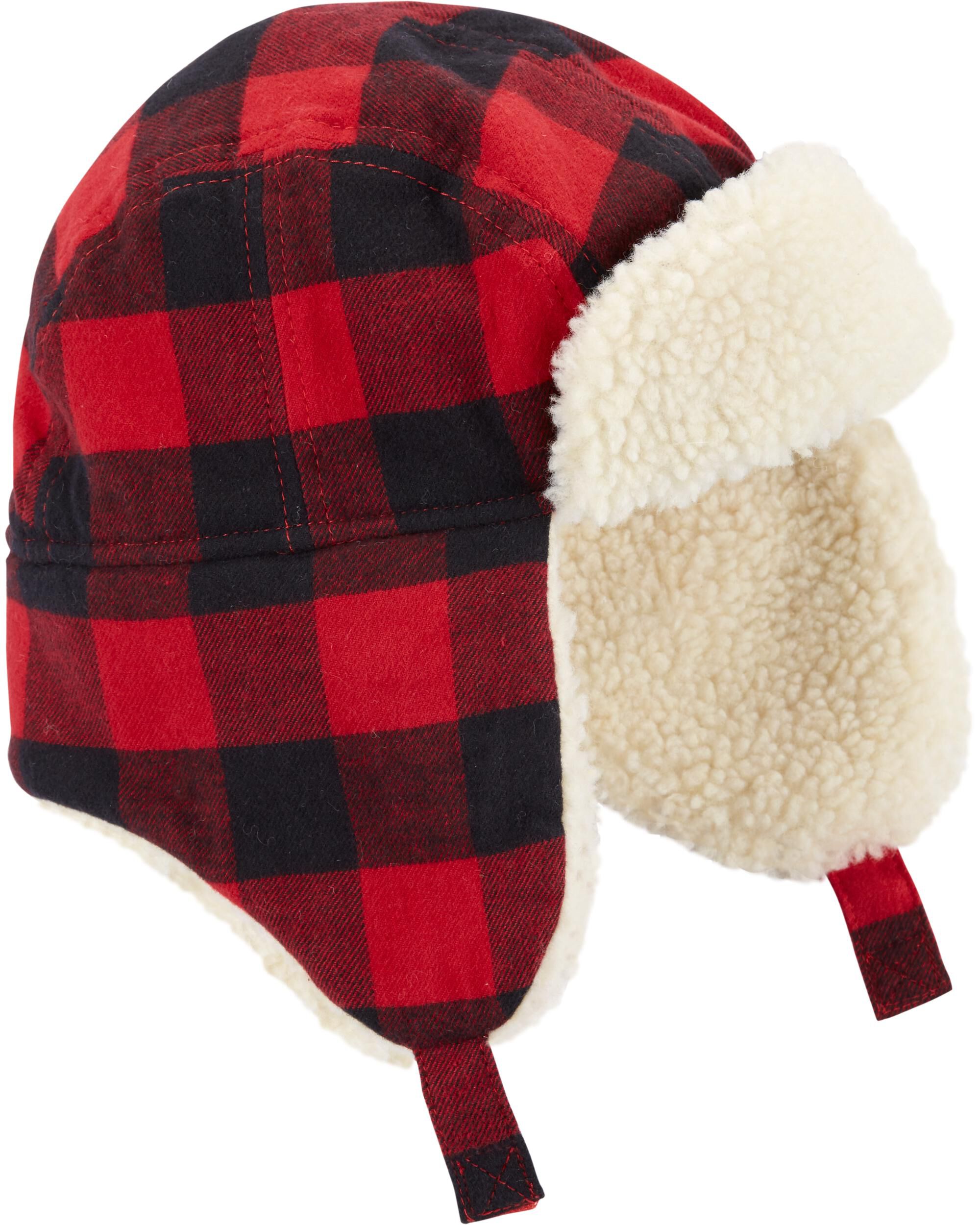 Flannel trapper hat Clearance