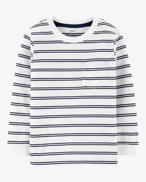  Product image 1 of Kid Striped Pocket Jersey Tee