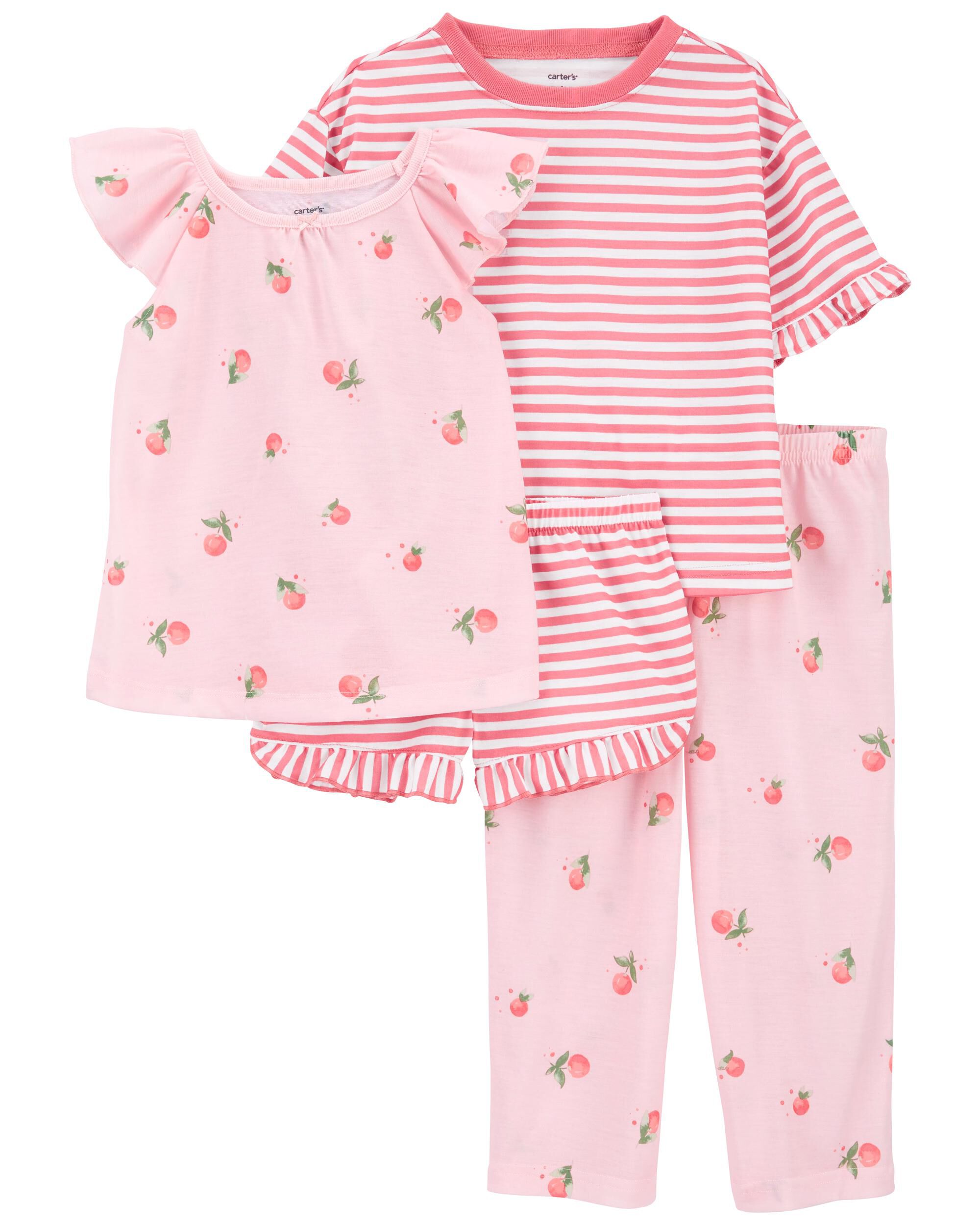 Carters 4-Piece All Night Dance Party Ballerina Pajama Set Toddler Girls 3 4 5 