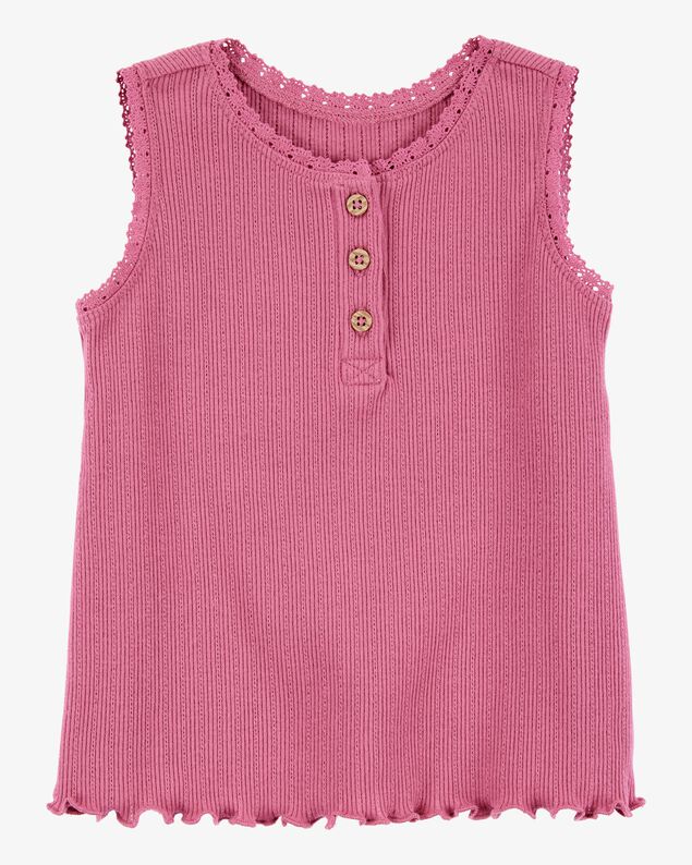 Product image 1 of Toddler Rib Tank Top - Pink