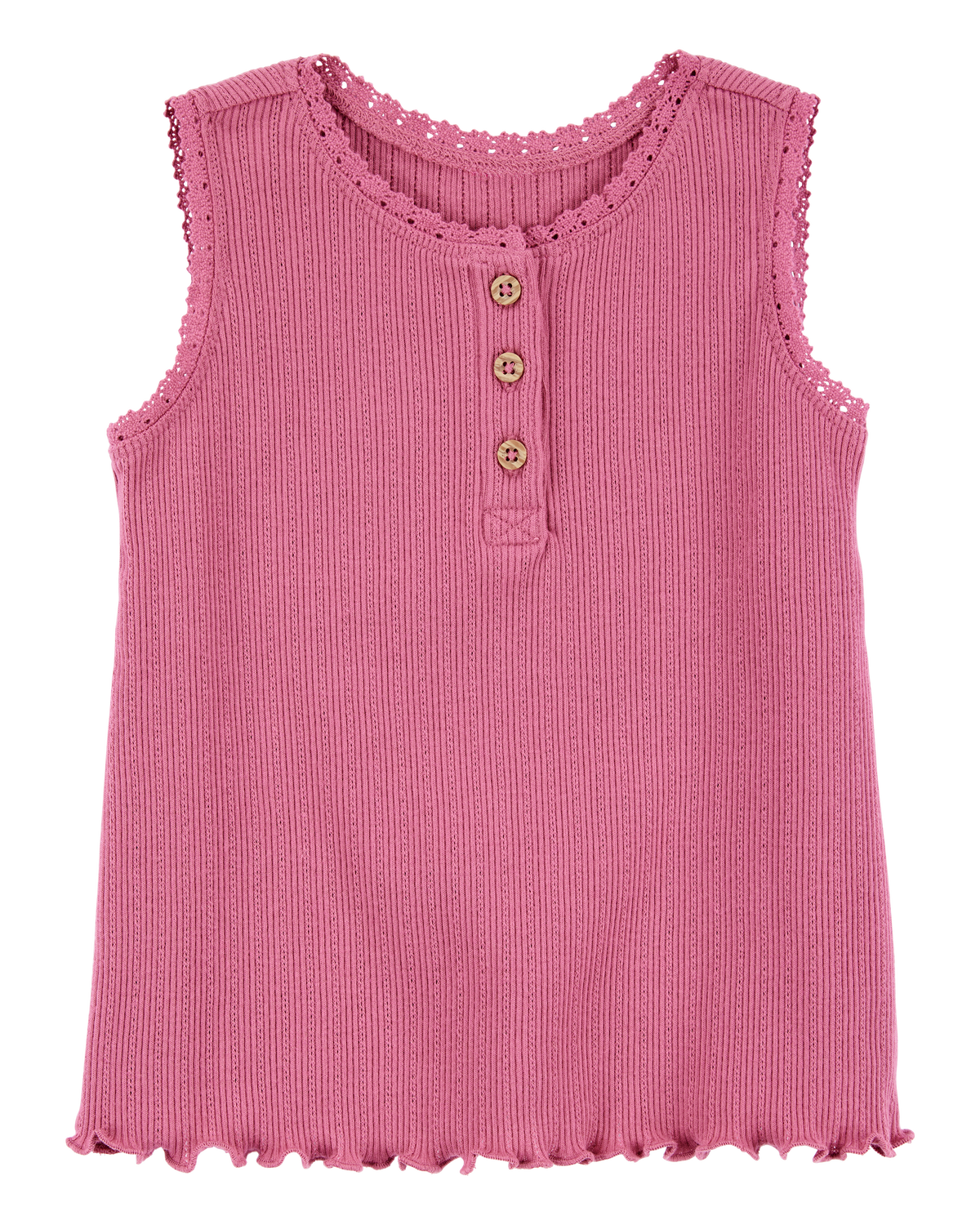 Toddler Rib Tank Top - Pink - OshKosh | Carter's