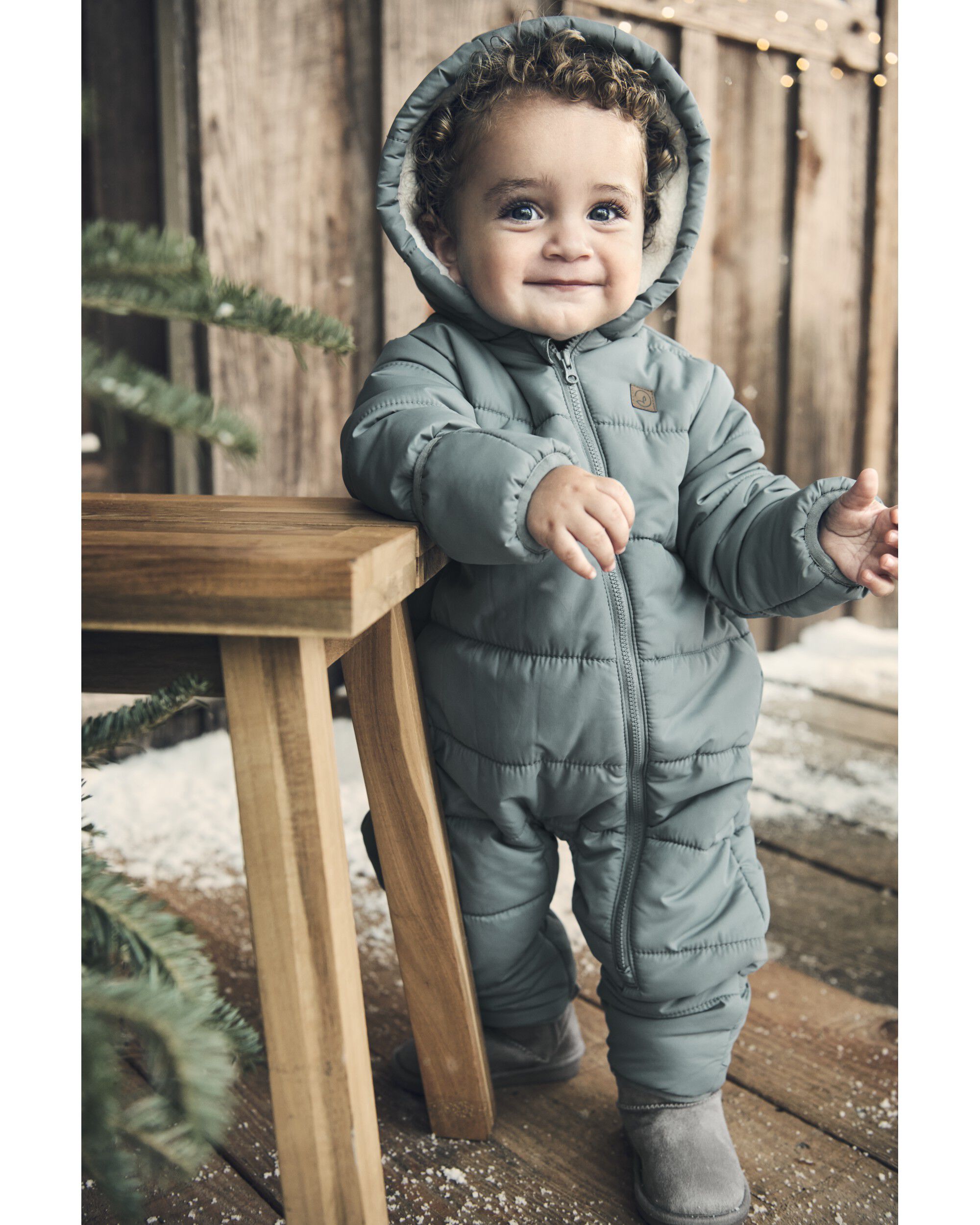 Baby Recycled Puffer One Piece Little Planet Carter s