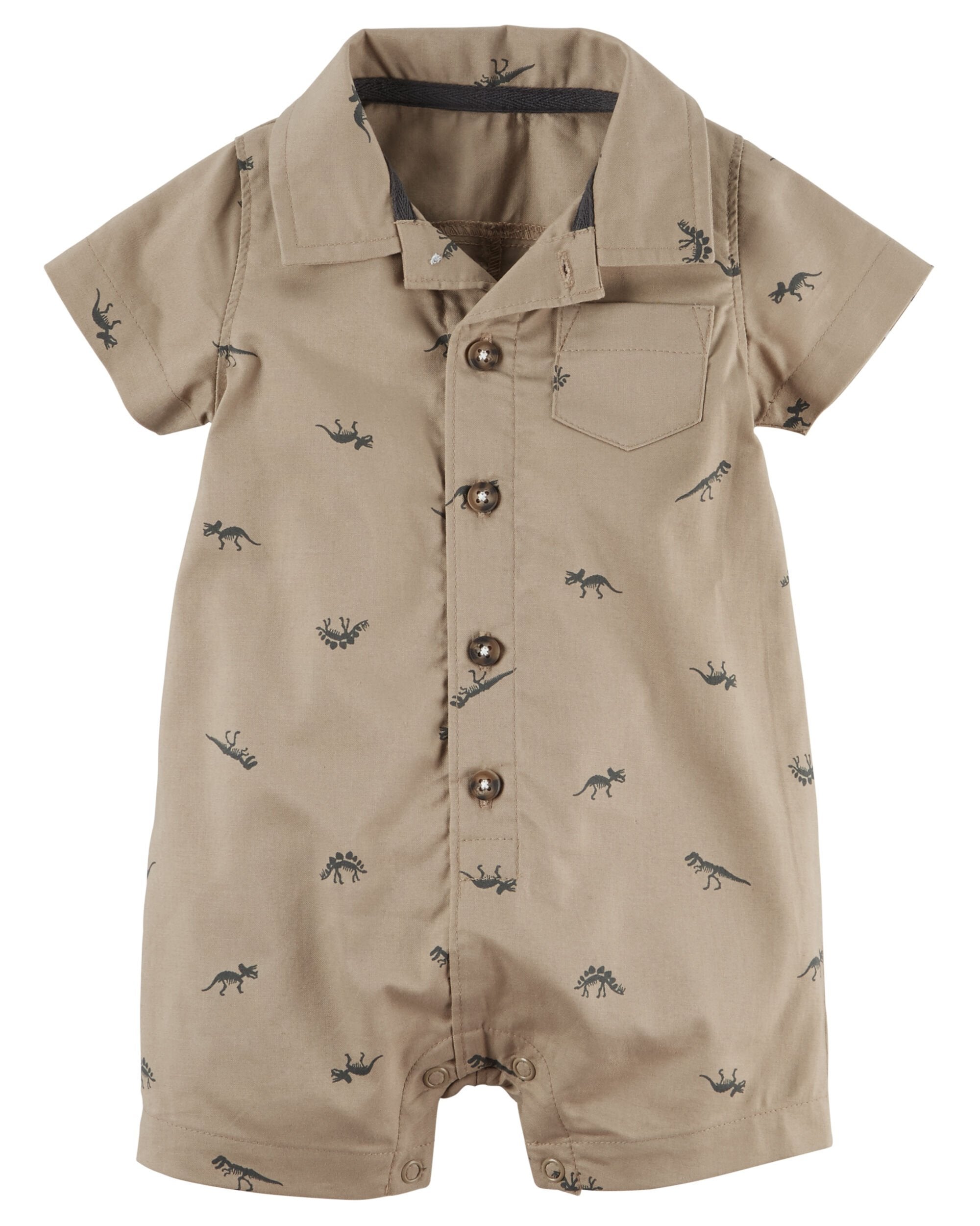dinosaur romper baby
