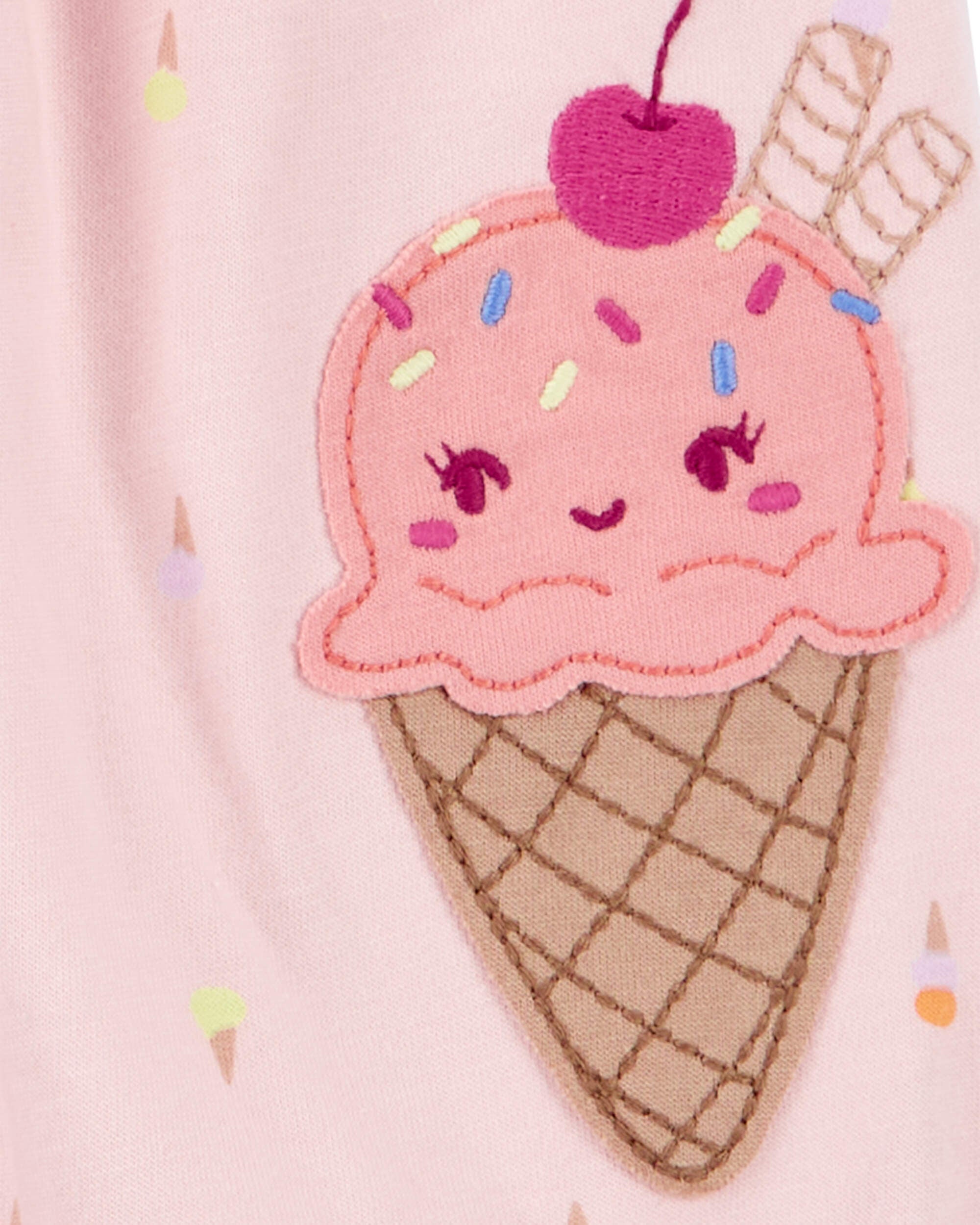 Baby Ice Cream Snap Up Romper Carter s Carter s