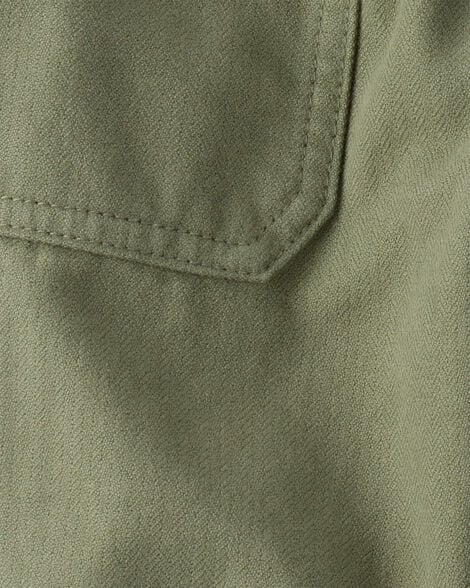 Product image 3 of Baby Boy Herringbone Fashion Pants - Green