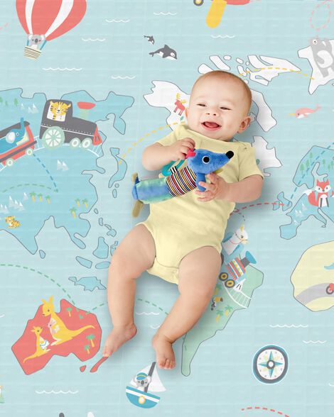  Product image 5 of Doubleplay Reversible Playmat - Little Travelers