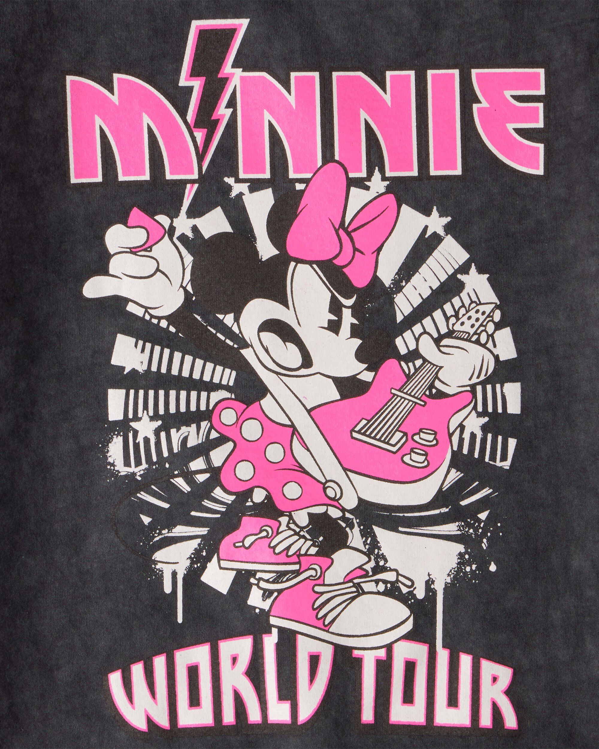 Girls Disney© Minnie Mouse Music Short-Sleeve Graphic Tee