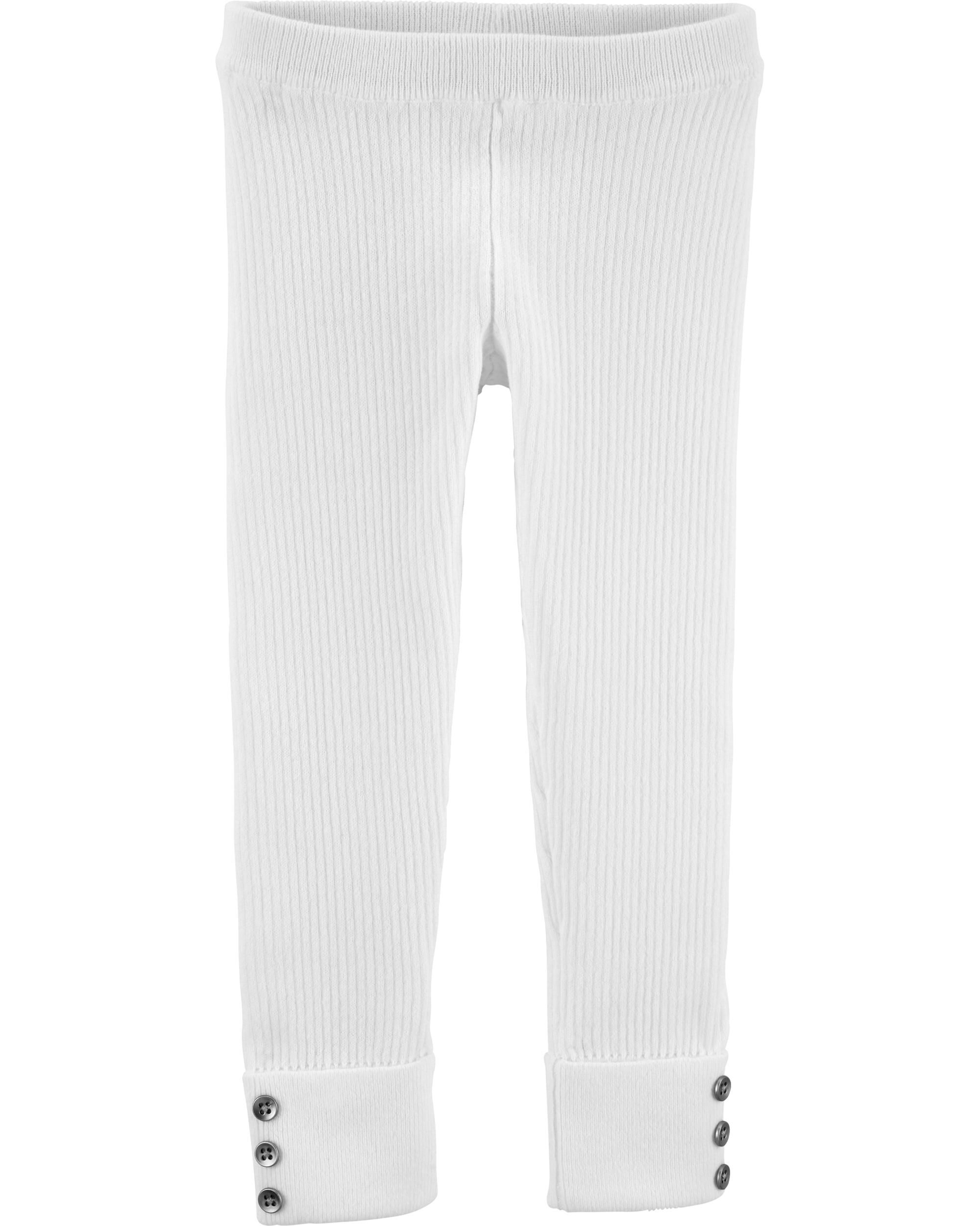 carter's white leggings