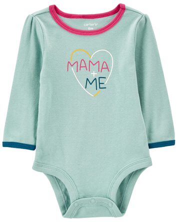 Baby Mama Long-Sleeve Bodysuit