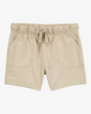 Product image 1 of Baby Boy Pull-On French Terry Shorts - Khaki