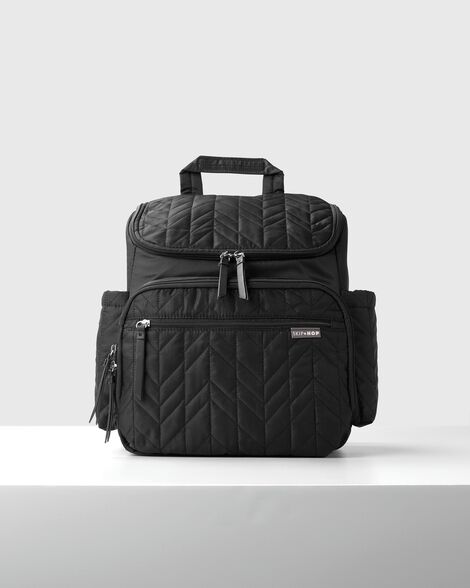 Forma Backpack Diaper Bag - Black