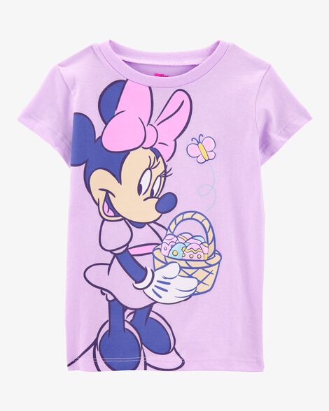 Toddler Girl Disney© Minnie Mouse Easter Short-Sleeve Graphic Tee - Main Image