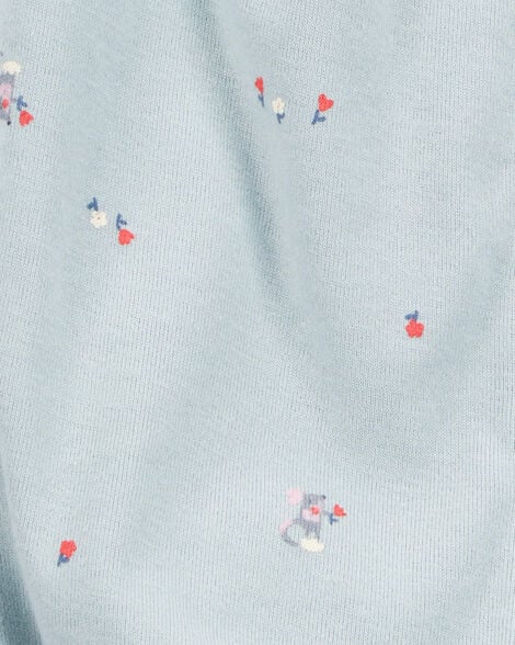 Baby Sun Cotton Short-Sleeve Romper - Cream