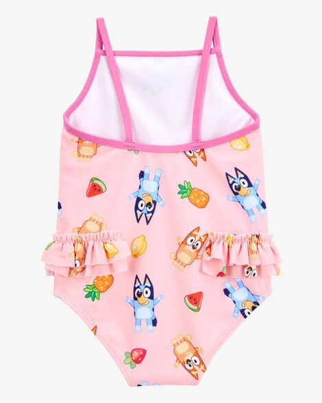 Product image 3 of Baby Girl Bluey™ 1-Piece Swimsuit - Pink