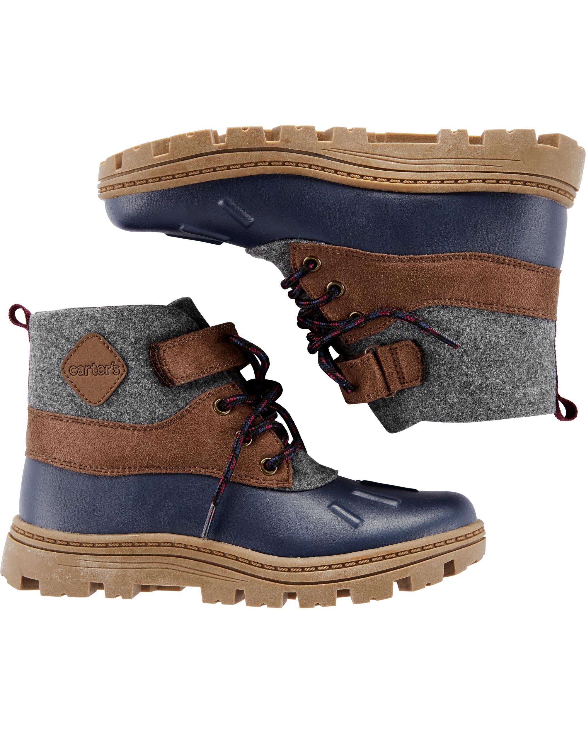 carters baby duck boots