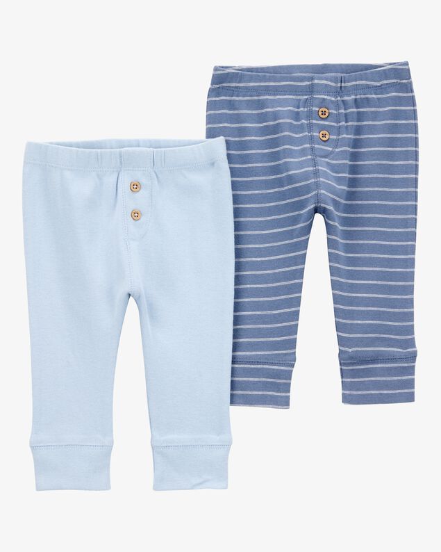 Product image 1 of Baby 2-Pack Pull-On Cotton Pants
