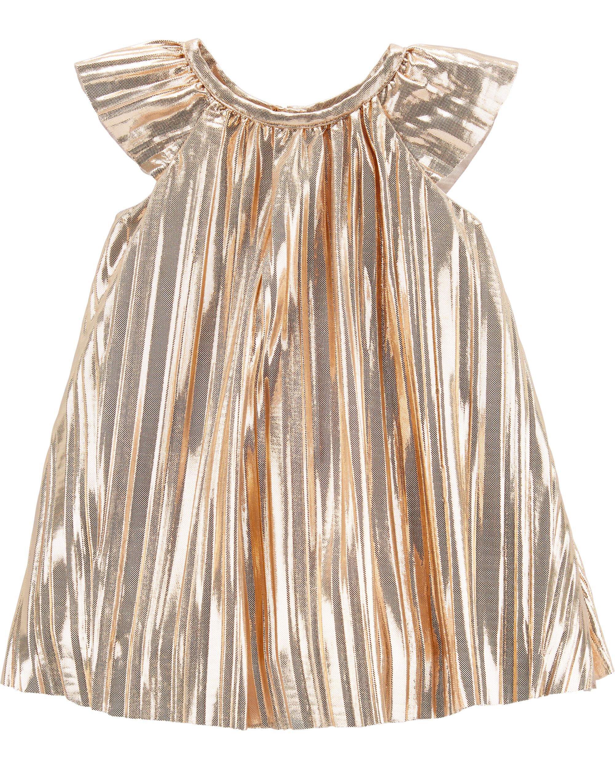 carters gold dress
