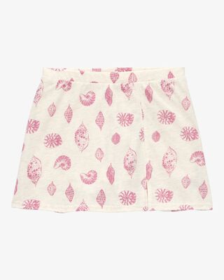 Product image 1 of Girls Seashell Golf Skort - Ivory