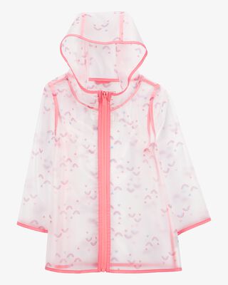 Product image 1 of Baby Rainbow Translucent Rain Jacket - Pink