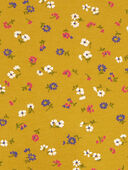 Gold - Toddler Floral Jersey Dress, Selected
