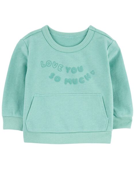 Baby Love You So Much Pullover - Carter