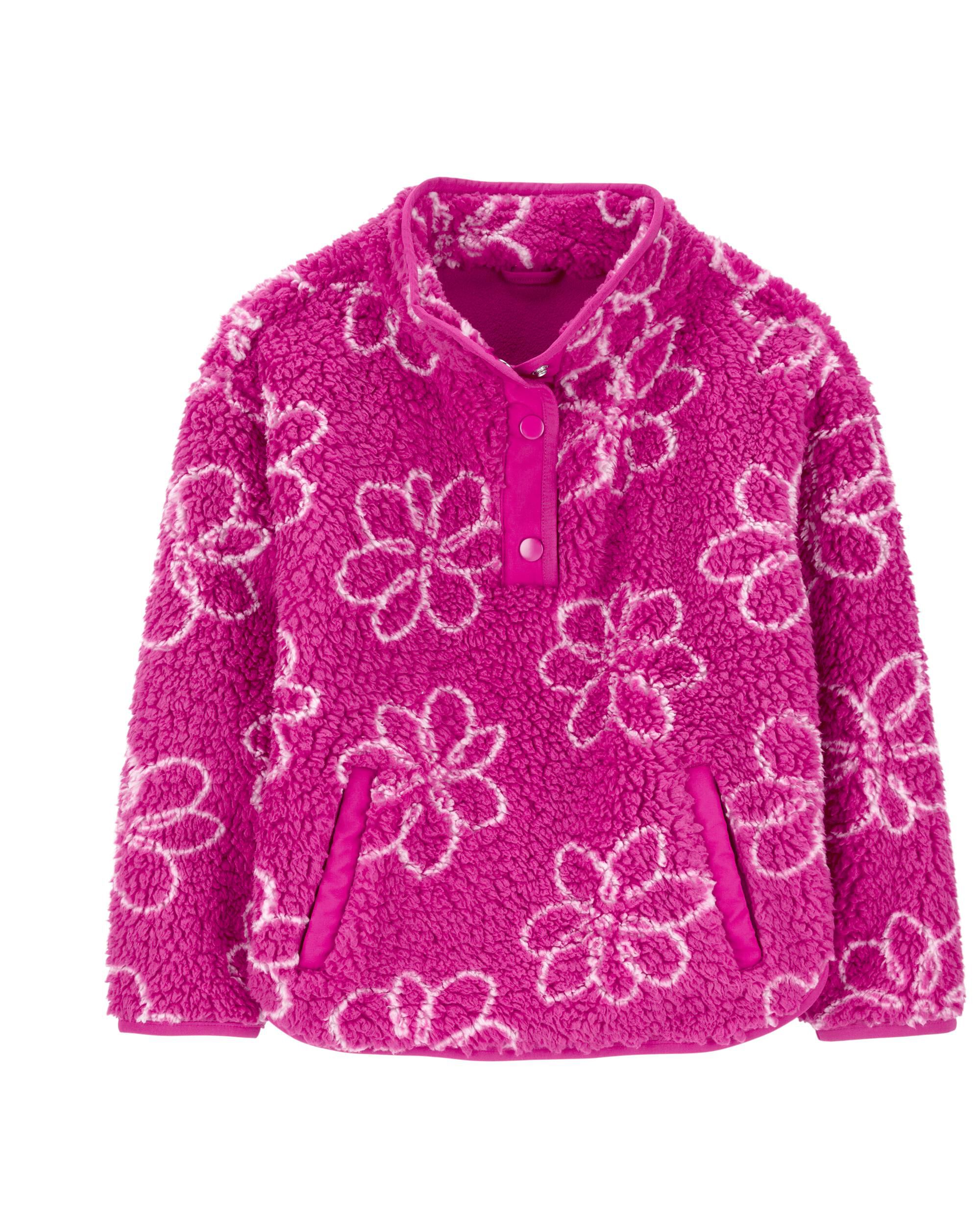 Kid Cropped Velour Hoodie - Carter's | Carter's