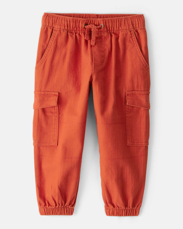 Product image 1 of Toddler Boy Cotton Fashion Cargo Pants - Orange